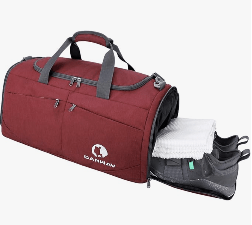 Canway Sports Gym Bag, Travel Duffel bag