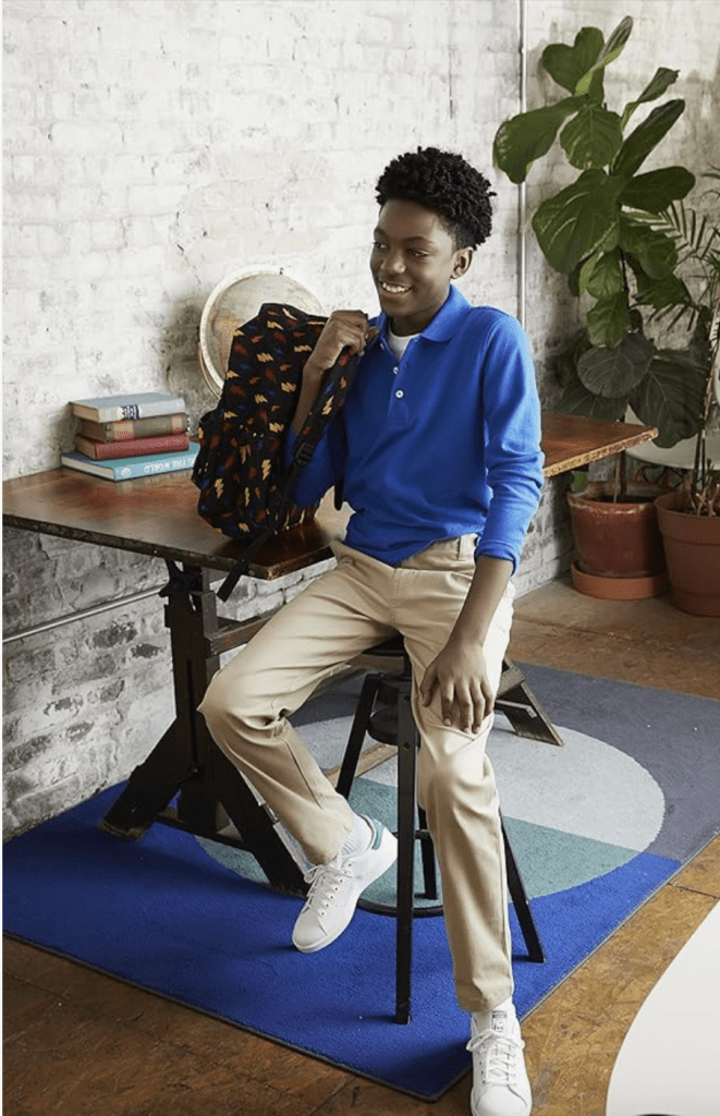 French Toast Boys’ Straight-Fit Chinos