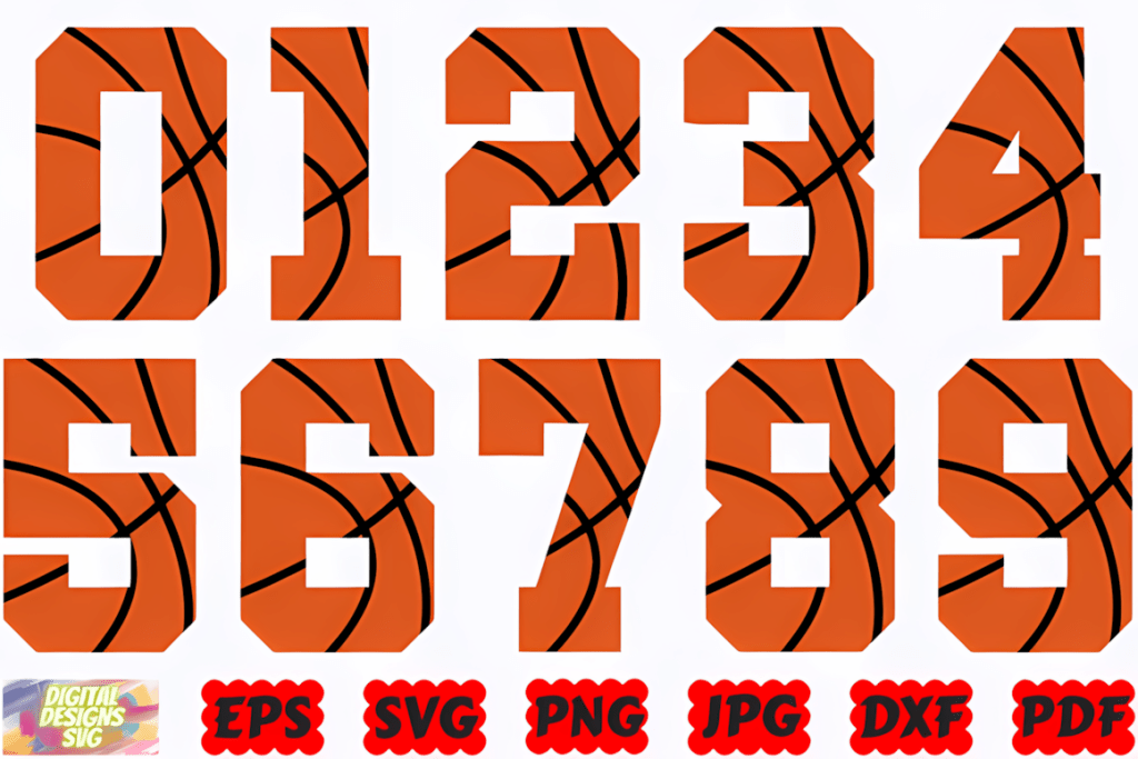 Jersey numbers SVG