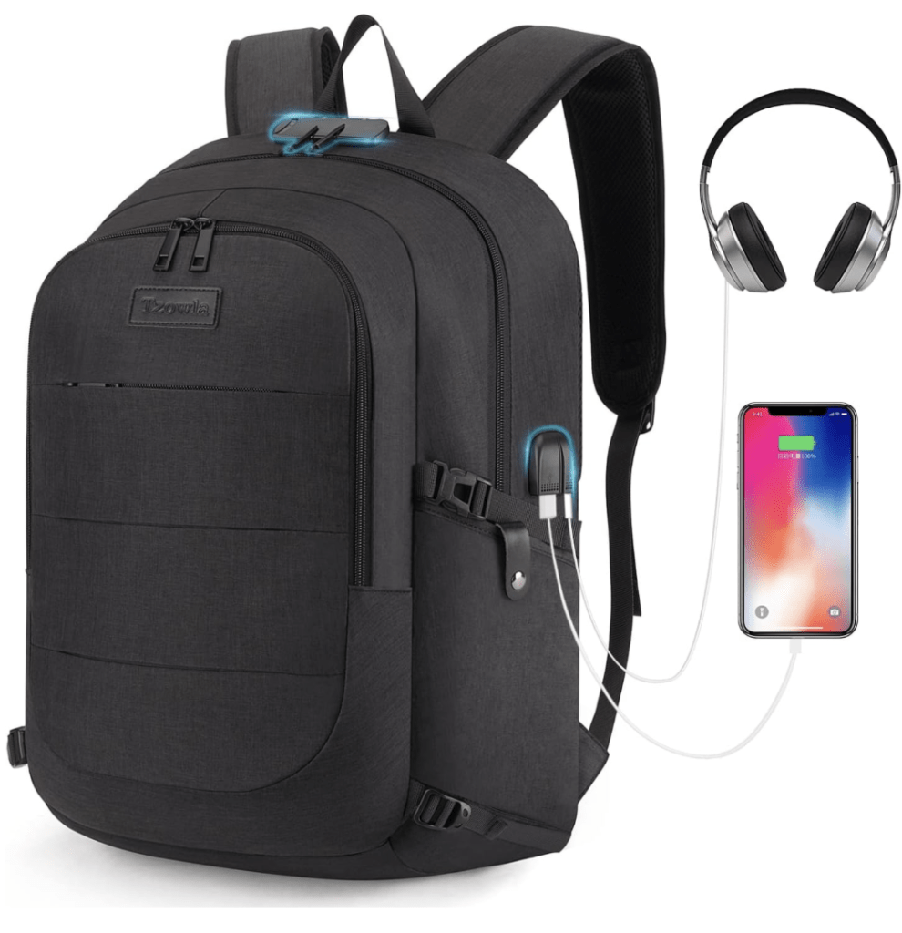 Tzowla Travel Laptop Backpack Water Resistant