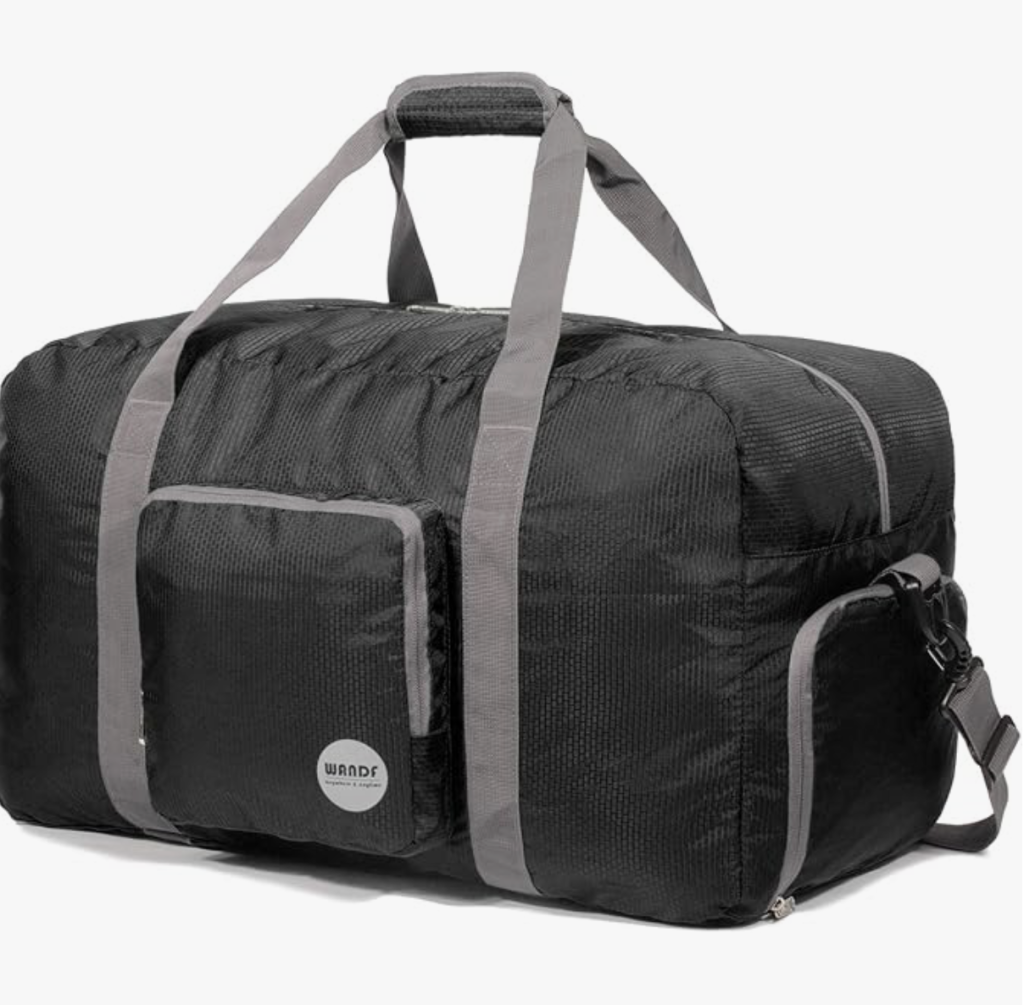 WANDF Foldable Travel Duffel Bag 60-120L