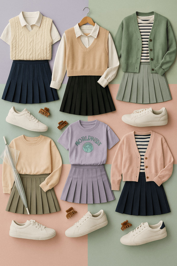 7 Easy K-Prep Outfit Formulas (All Under $50)