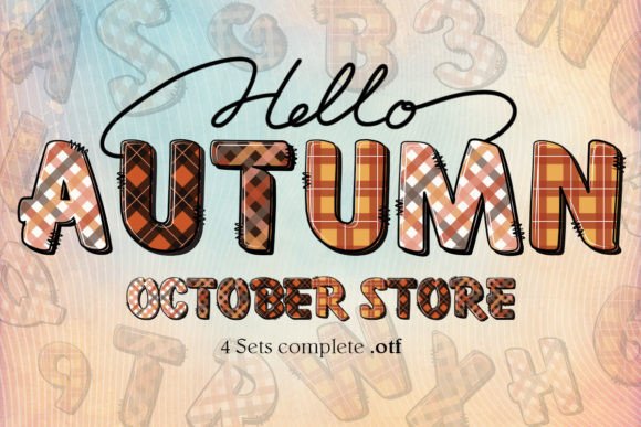 Autumn Fonts (Fall): Cozy, Rustic & Harvest-Ready