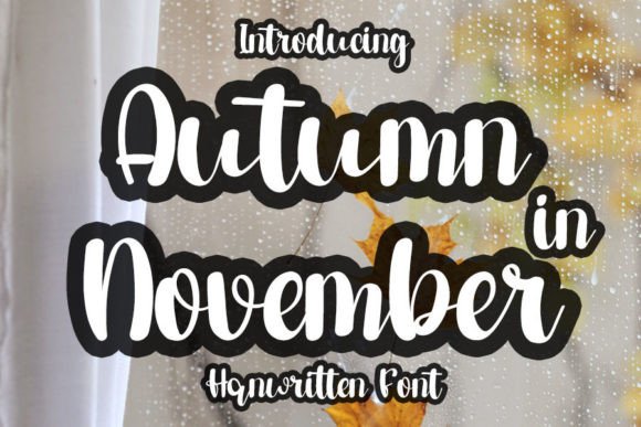 Autumn Fonts (Fall): Cozy, Rustic & Harvest-Ready