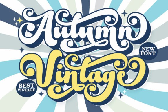 Autumn (Fall) Fonts