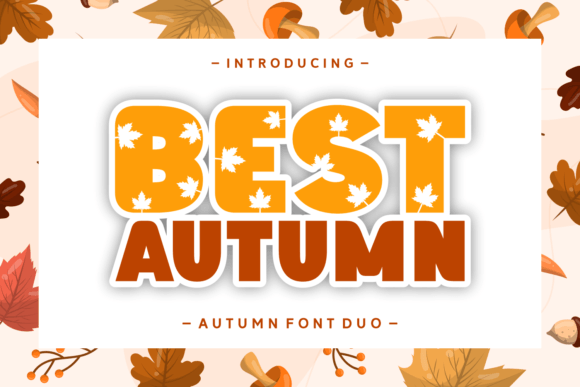 Autumn Fonts (Fall): Cozy, Rustic & Harvest-Ready