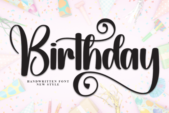Birthday Fonts
