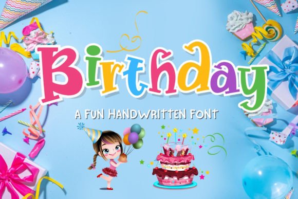 Birthday Fonts