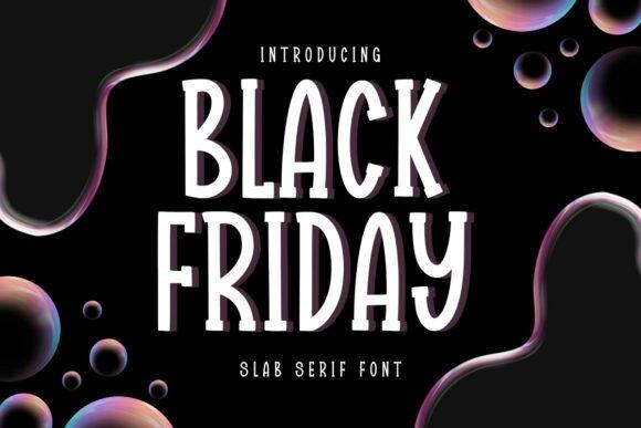 Black Friday Font