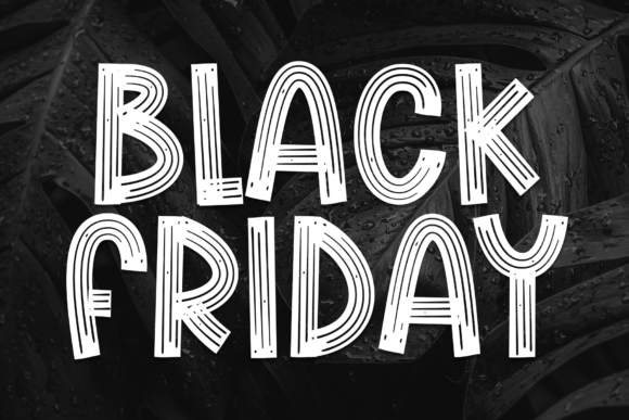 Black Friday Font