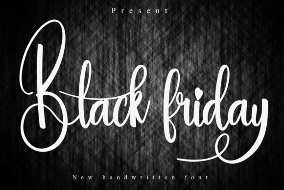 Black Friday Font