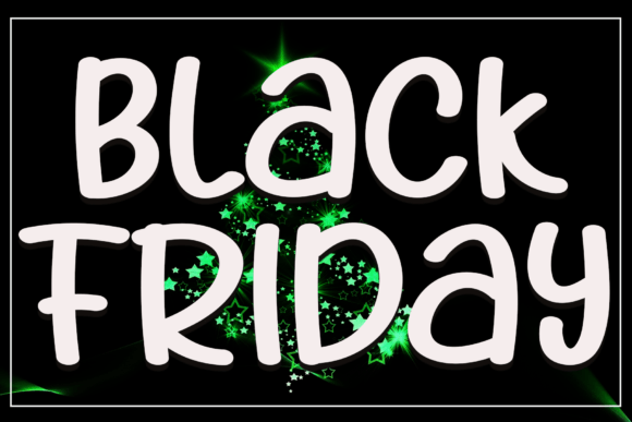 Black Friday Font