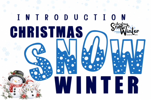 Winter Fonts