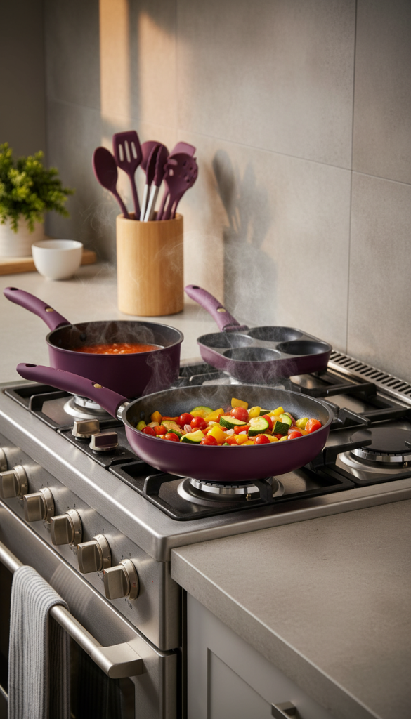 Cookware sets & knives