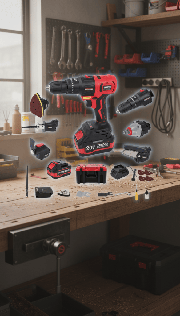 Cordless tool combo kits