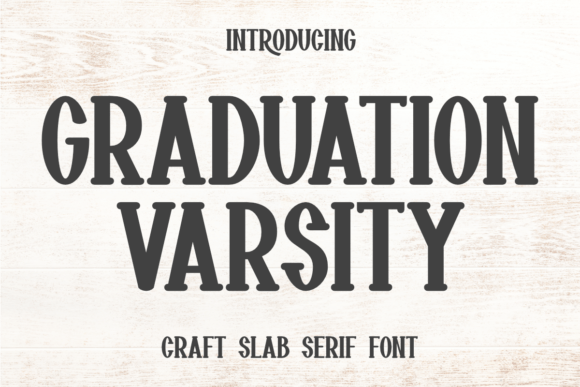 Graduation Fonts