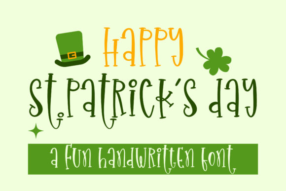 St. Patrick’s Day Fonts
