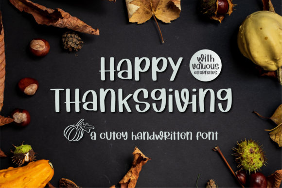 Thanksgiving Fonts