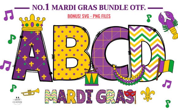 Mardi Gras Fonts