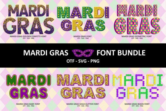 Mardi Gras Fonts