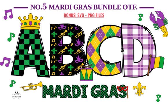 Mardi Gras Fonts