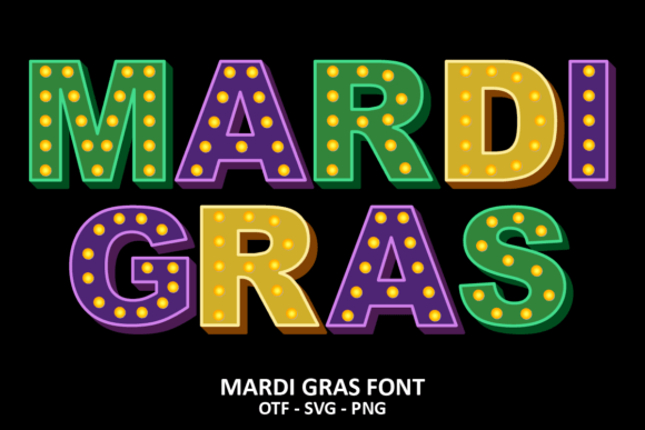 Mardi Gras Fonts