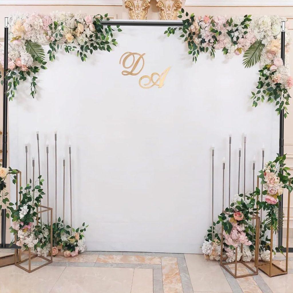 Pipe and Drape Backdrop Stand Kit 8x10 ft 