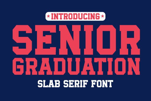 Graduation Fonts
