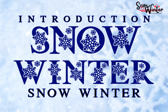 Winter Fonts