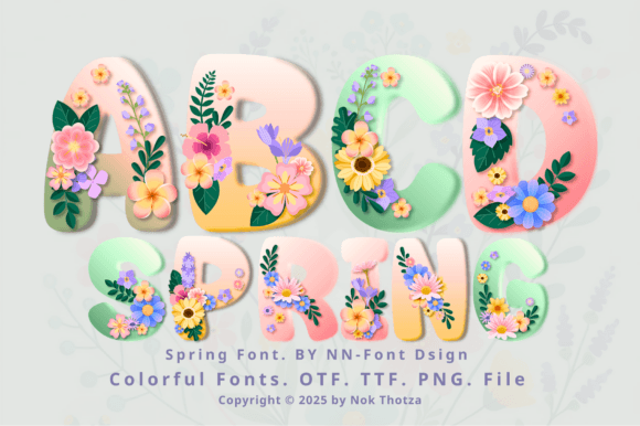 Spring Fonts