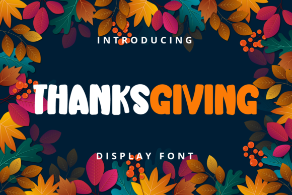 Thanksgiving Fonts