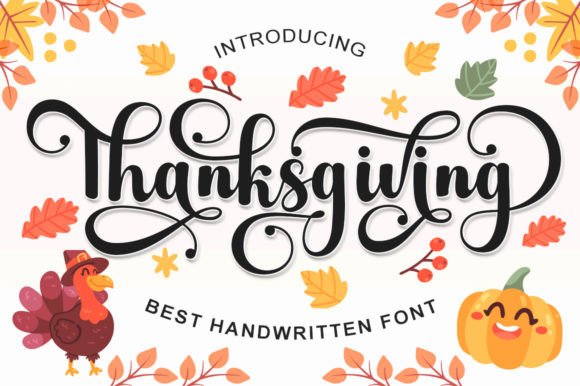 Thanksgiving Fonts