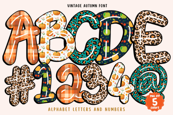 Autumn (Fall) Fonts