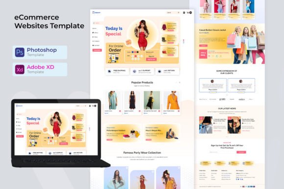 Ecommerce Website Templates: Clean Stores That Convert Visitors Into Buyers